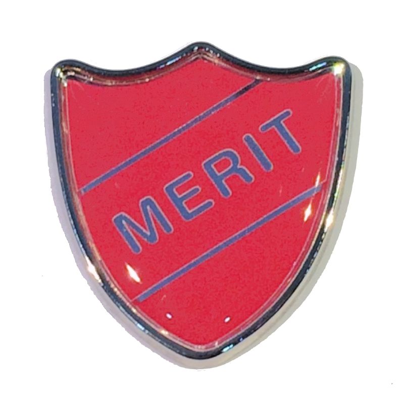 MERIT shield badge